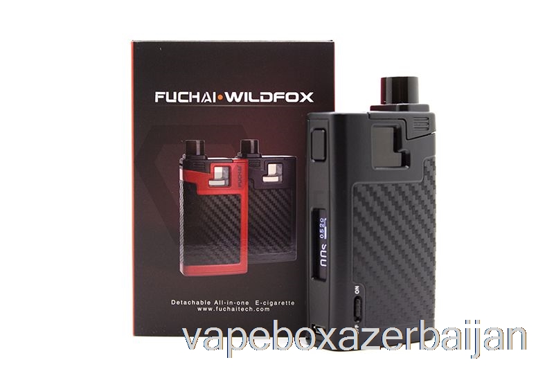 Vape Box Azerbaijan Sigelei Fuchai WildFox 40W All-In-One Kit Black